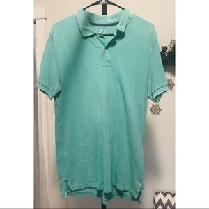 Teal polo shirt